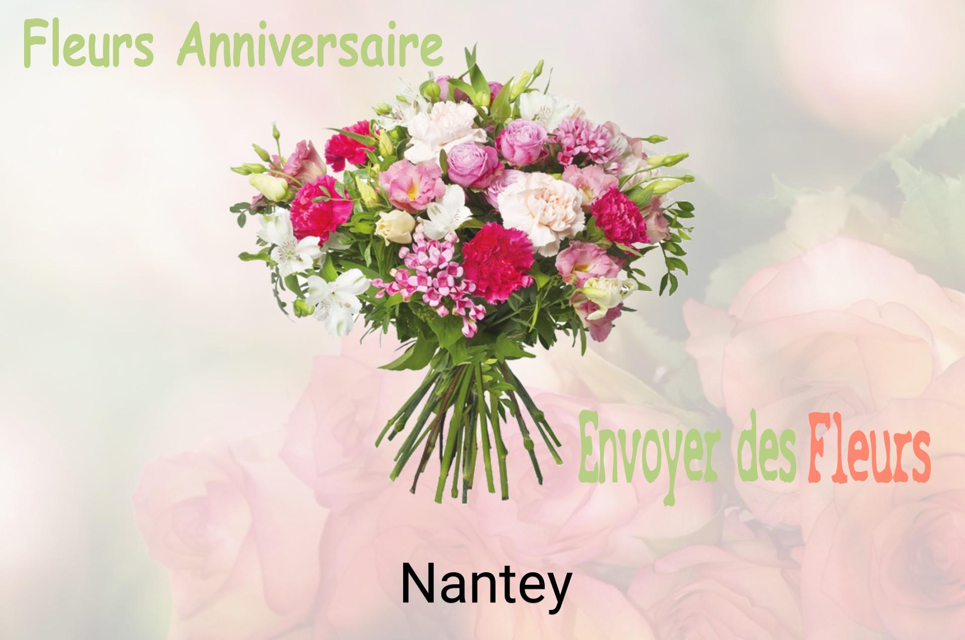 Bouquet de fleurs d’anniversaire livré à Nantey